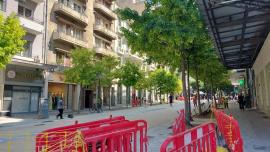 ΒΙΝΤΕΟ-Θεσσαλονίκη: Άνοιξε η πεζοδρομημένη Αγίας Σοφίας, ολοκληρώνεται η πρώτη φάση της πεζοδρόμησης