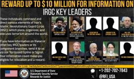ΗΠΑ: Επικήρυξαν με 10 εκατ. δολάρια τους ηγέτες του Ιράν
