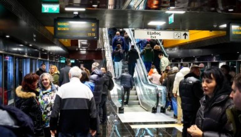 Θεσσαλονίκη: Δύο ηλικιωμένοι τραυματίστηκαν στον Σταθμό Αγίας Σοφίας του μετρό