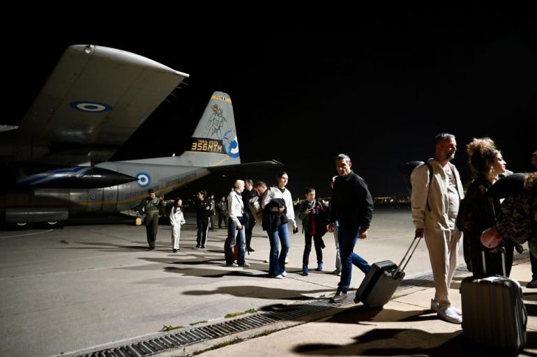 Επαναπατρίστηκαν 538 Έλληνες από τη Μέση Ανατολή – Συνεχίζονται οι επιχειρήσεις