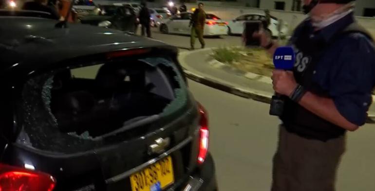 Ισραήλ: Επίθεση της Χαμάς με ρουκέτες στη Σντερότ – Διέλυσε τα αυτοκίνητα τηλεοπτικών συνεργείων