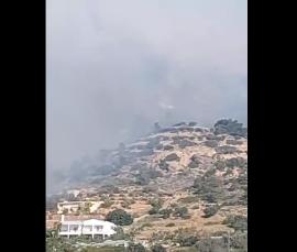 Κρήτη: Ζημιές σε σπίτια και ένας τραυματίας από την μεγάλη φωτιά στην Ιεράπετρα