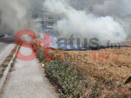 ΤΩΡΑ: Φωτιά στο Ωραιόκαστρο (VIDEO)