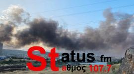 Τοξικό νέφος από τη μεγάλη φωτιά πάνω από τη Θεσσαλονίκη: Με μάσκα οι μετακινήσεις όσο διαρκεί, λένε οι ειδικοί