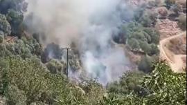Κρήτη: Μεγάλη φωτιά μετά από τροχαίο στα Χανιά - Εκκενώνονται οι οικισμοί Αγριλές και Λιβάδα