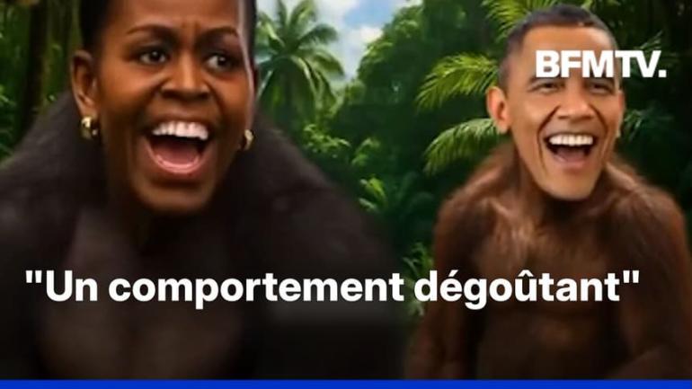 Ο Τραμπ καταδικάζει το ρατσιστικό βίντεο με το ζεύγος Ομπάμα, δεν ζητά συγγνώμη