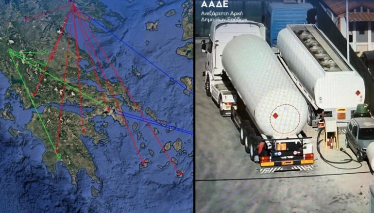 ΑΑΔΕ: Εξαρθρώθηκε κύκλωμα λαθρεμπορίου - Κατασχέθηκαν 15 βυτιοφόρα με 293.000 λίτρα υγραερίου