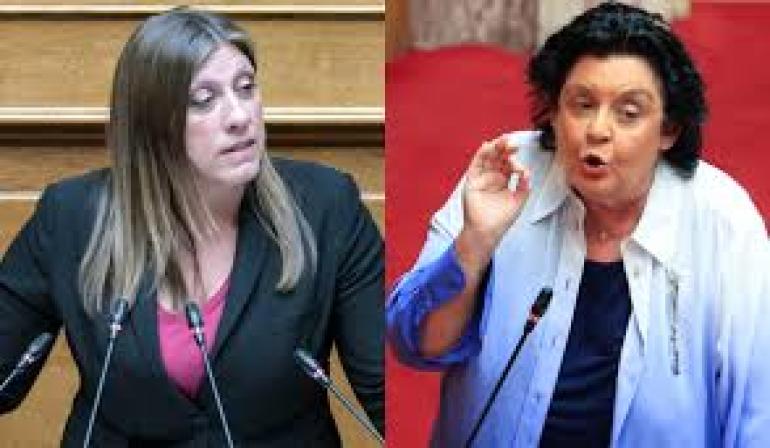 Νέα κόντρα Κανέλλη-Κωνσταντοπούλου: «Έβαζες πλάτη στον Κασιδιάρη» - «Έχεις βίλα στην Εκάλη, έκανες καριέρα επί χούντας»