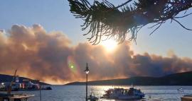 Πυρκαγιά στη Σκύρο: Ενισχύσεις από Αττική, Εύβοια και Θεσσαλία έφτασαν στο νησί – Δύσκολη μάχη στο μέτωπο προς το Πεύκο
