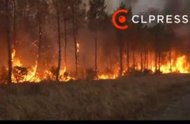 Πύρινη κόλαση σε Γαλλία και Ισπανία: Πάνω από 375.000 οι εκτοπισμένοι