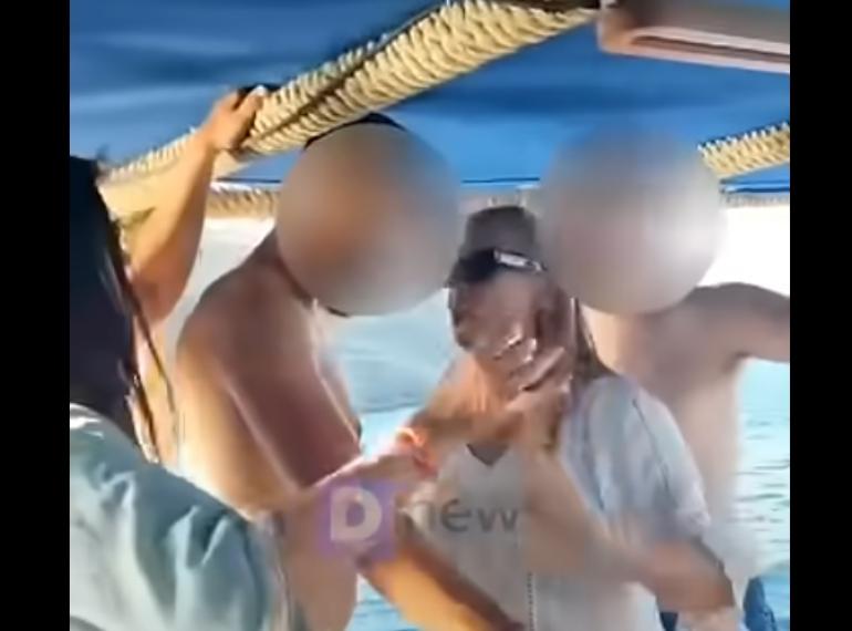 Αντιδράσεις για τα τσιφτετέλια της Υφυπουργού σε σκάφος ενώ η Αθήνα καιγόταν (video)