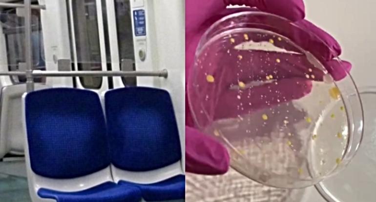 Τι μικρόβια κρύβει τελικά το Mετρό: Βιολόγος πήρε δείγμα και το έβαλε στο μικροσκόπιο
