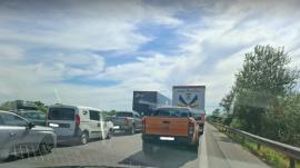 Θεσσαλονίκη: Σύγκρουση ΙΧ με φορτηγό στην ΠΑΘΕ - Προβλήματα στην κυκλοφορία