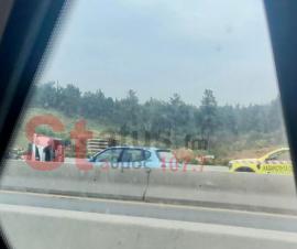 Θεσσαλονίκη: Κομφούζιο στην Περιφερειακή - Δυο τροχαία σχεδόν ταυτόχρονα