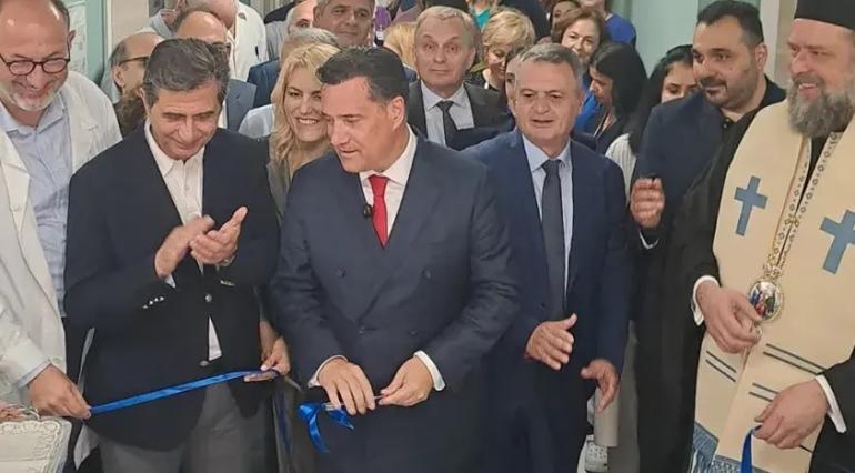 Στο «Ιπποκράτειο» ο Άδ. Γεωργιάδης: «Κυβέρνηση που να έχει υποστηρίξει περισσότερο αυτό το νοσοκομείο δεν υπάρχει» - Εγκαινιάστηκε η Πνευμονολογική Κλινική