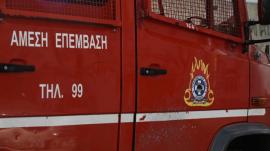 Θεσσαλονίκη: Πυρκαγιά σε υπόγειο στην Πολίχνη - Επί τόπου η Πυροσβεστική
