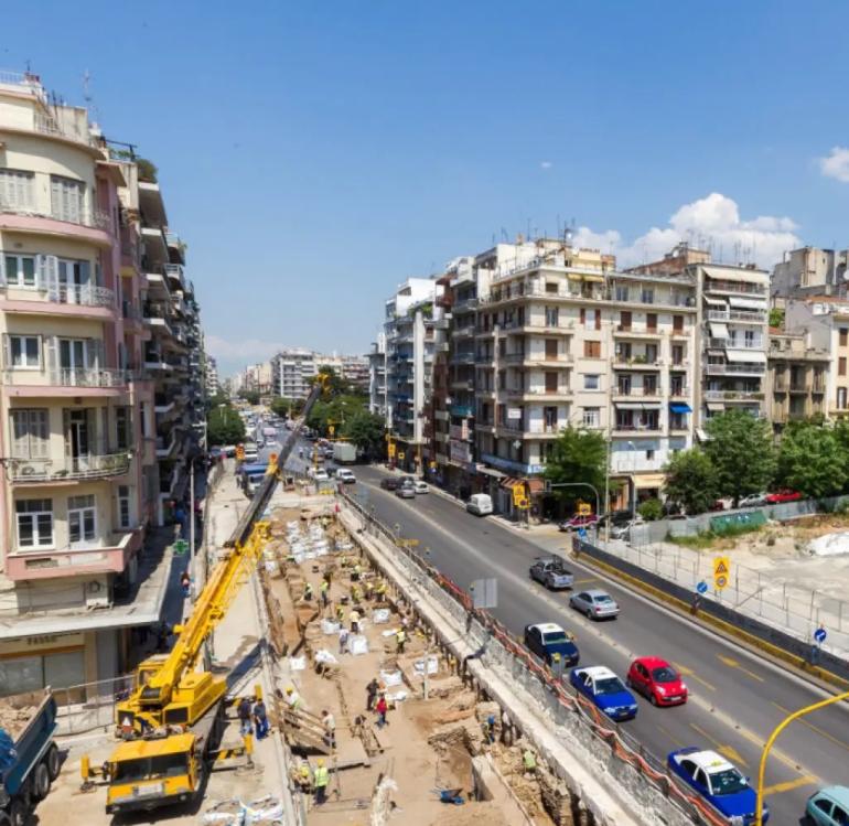 Θεσσαλονίκη: Περιορίζεται το εργοτάξιο στο Σταθμό Βενιζέλου