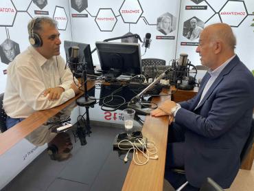 ΒΙΝΤΕΟ - Ο Γ.Φλωρίδης στον Status 107.7 για ΟΠΕΚΕΠΕ και Τέμπη