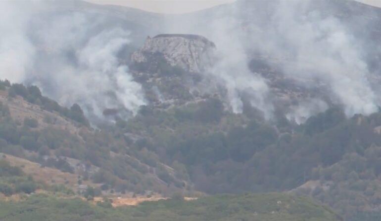 Καβάλα: Μάχη με τις φλόγες για 5η ημέρα στο Παγγαίο