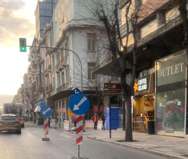 Θεσσαλονίκη: Κυκλοφοριακές ρυθμίσεις από σήμερα στην οδό Εγνατία – Πού θα διακοπεί η κυκλοφορία