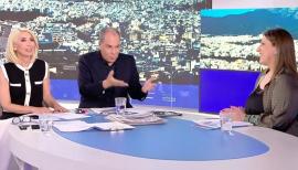 H Ζωή Κωνσταντοπούλου αιφνιδίασε την Καραμήτρου on air: “Την αγαπάω τη Μίνα και στεναχωριέμαι που φεύγει”