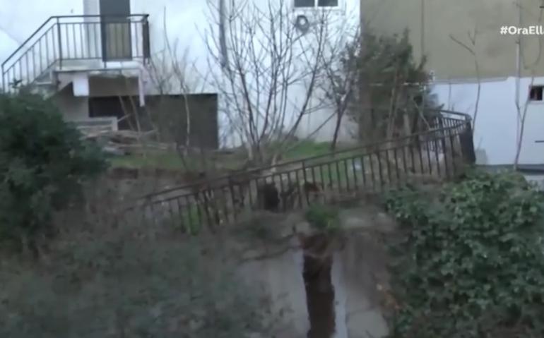 Μεγάλη κατολίσθηση στη Θεσσαλονίκη – Στον «αέρα» πολυκατοικία, σοβαρός κίνδυνος