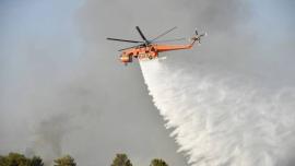 Θεσσαλονίκη: Πυρκαγιά κοντά στο Πλαγιάρι - Επιχειρούν και ενάερια μέσα