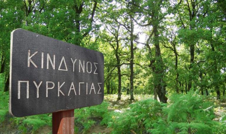 Χαλκιδική: Μέχρι το βράδυ σε ισχύ η απαγόρευση κυκλοφορίας και εργασιών που μπορεί να προκαλέσουν φωτιά