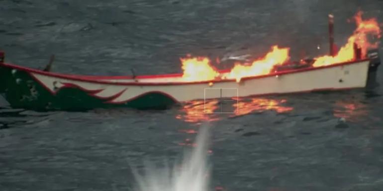 Γαλλικό πλοίο διέσωσε το πλήρωμα του τάνκερ SOUNION - Εξουδετέρωσε USV