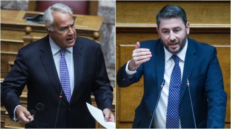 Σφοδρή αντιπαράθεση Ανδρουλάκη-Βορίδη στη Βουλή