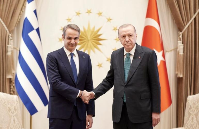 Μητσοτάκης σε Ερντογάν: Καιρός να αρθεί κάθε απειλή στις μεταξύ μας σχέσεις
