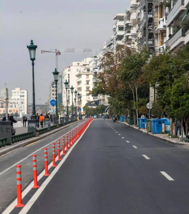 Καταργείται ο ποδηλατόδρομος στη Νίκης – Λειτουργεί χωρίς άδεια, λέει ο Δήμος