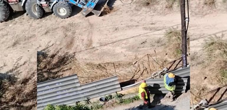 Μετρό Θεσσαλονίκης: Βγαίνουν οι λαμαρίνες από τον σταθμό της Νέας Κρήνης στην Καλαμαριά